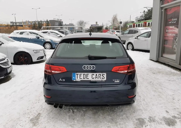 Audi A3 cena 69897 przebieg: 115000, rok produkcji 2017 z Zawidów małe 497